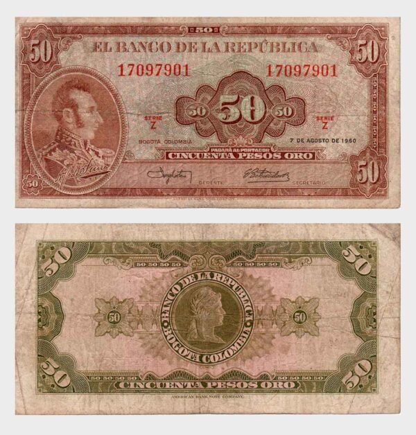 1960 - 50 Pesos