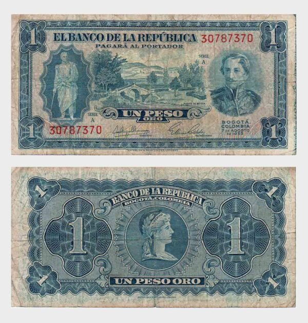 1953 - 1 Peso
