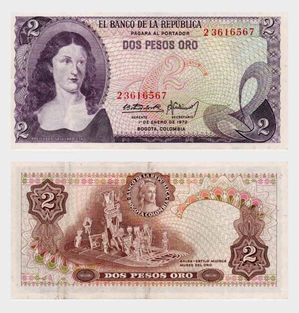 1972 - 2 Pesos