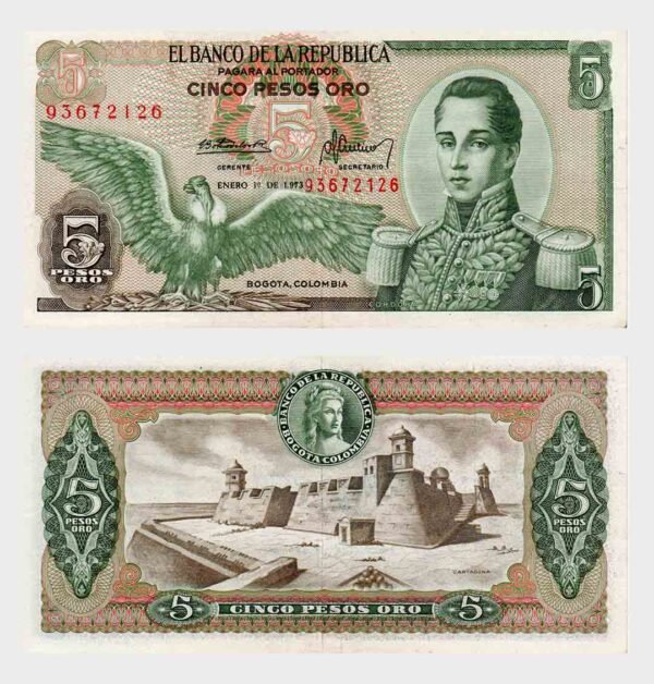 1973 - 5 Pesos