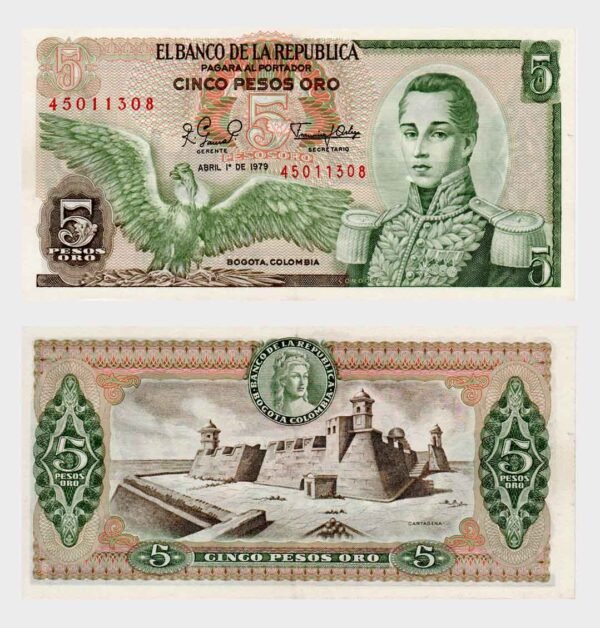 1979 - 5 Pesos