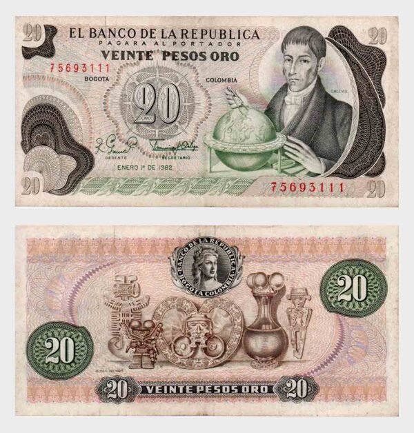 1982 - 20 Pesos