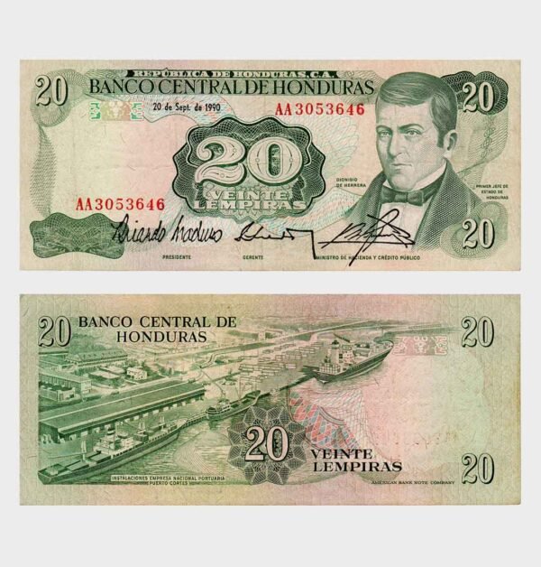 1990 - 20 Lempiras