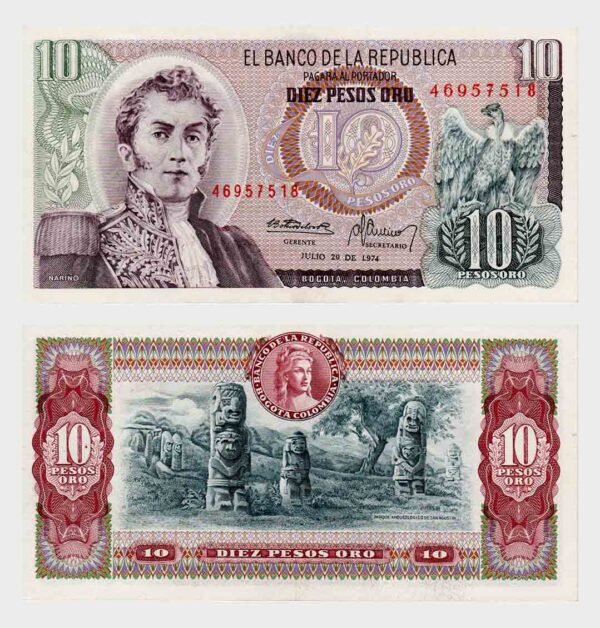 1974 - 10 Pesos