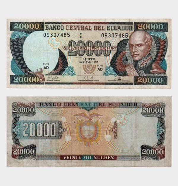1997 - 20.000 Sucres