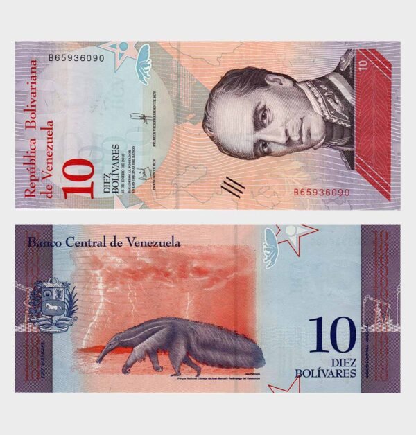 2018 - 10 Bolivares