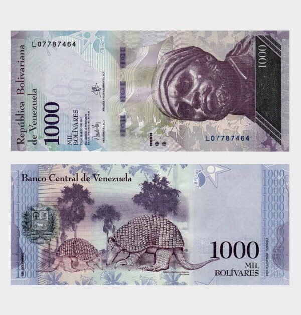 2017 - 1000 Bolivares