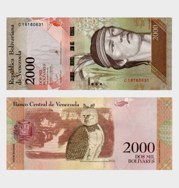 2016 - 2000 Bolivares