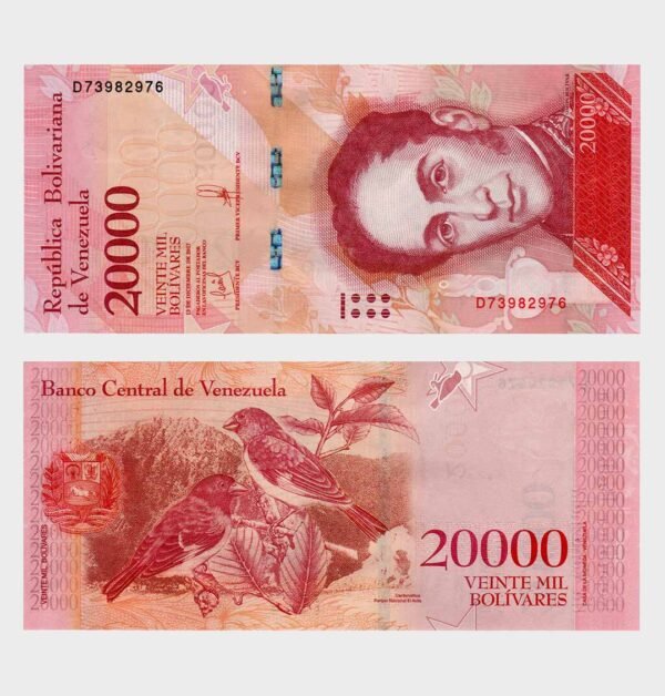 2017 - 20.000 Bolivares