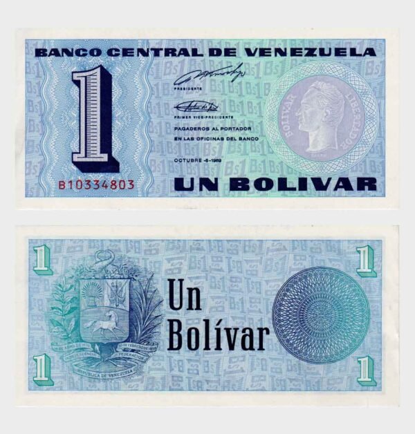 1989 - 1 Bolivar