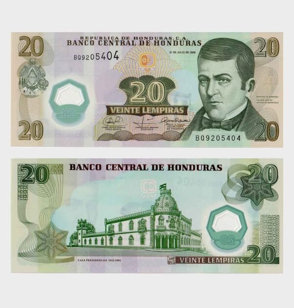 2008 - 20 Lempiras