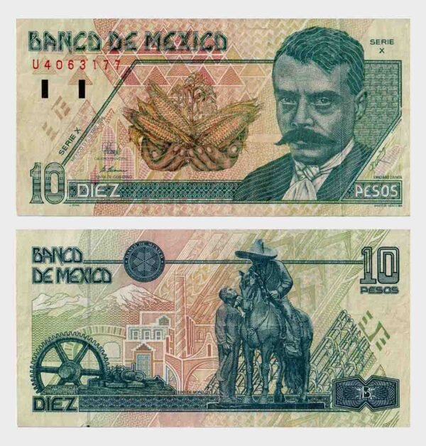 1996 - 10 Pesos