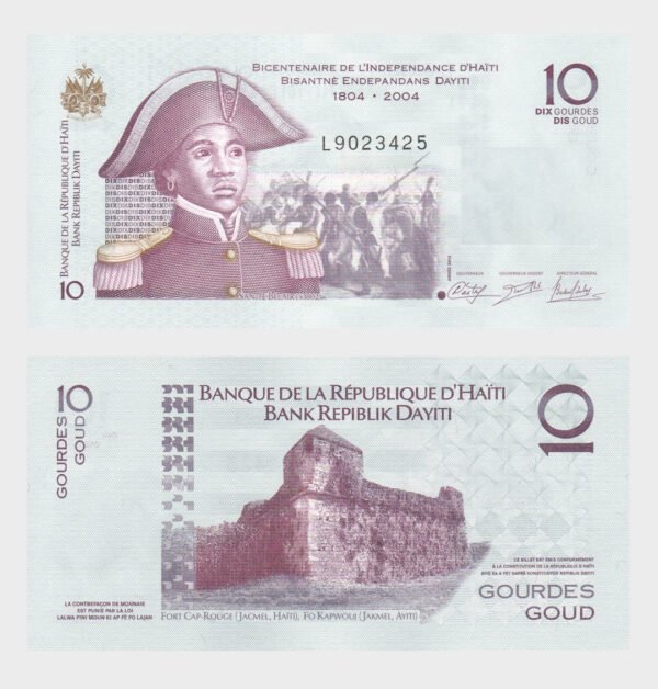 2012 - 10 Gourdes