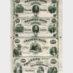 18xx - 2x 20, 1x50, 1x100 Dollars