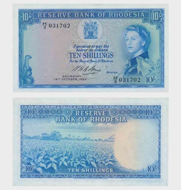 1964 - 10 Shillings