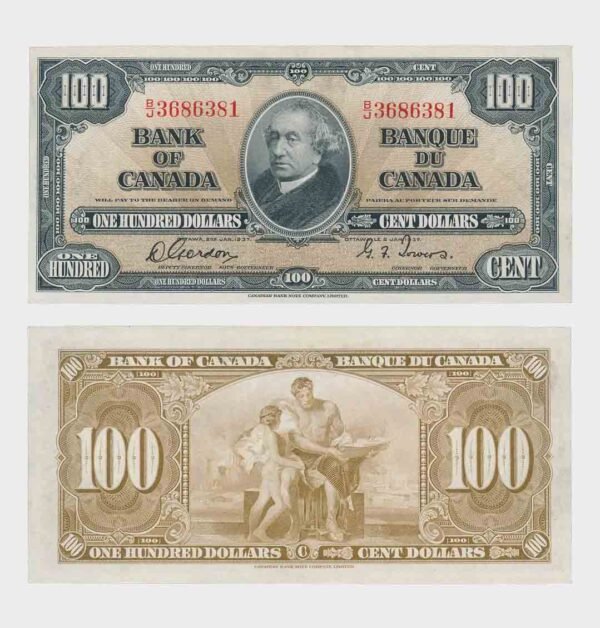 1937 - 100 Dollars