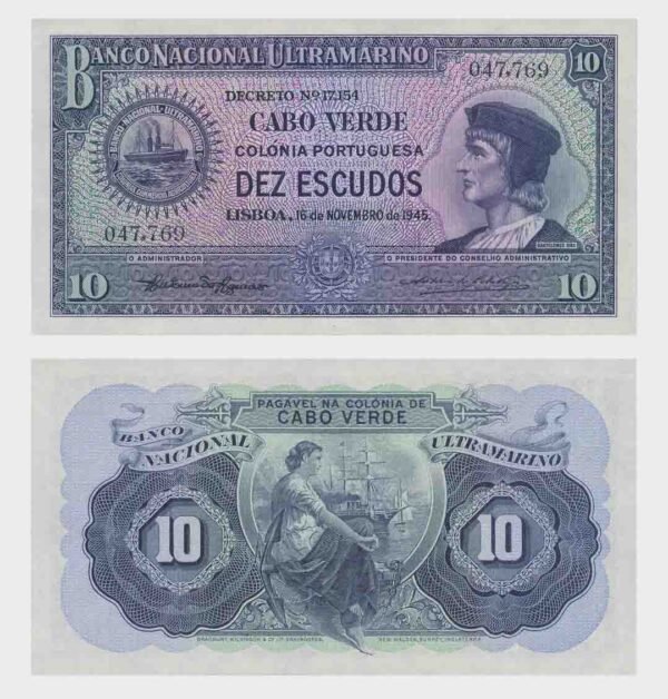 1945 - 10 Escudos