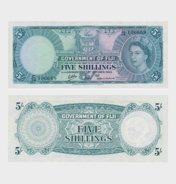1965 - 5 Shillings