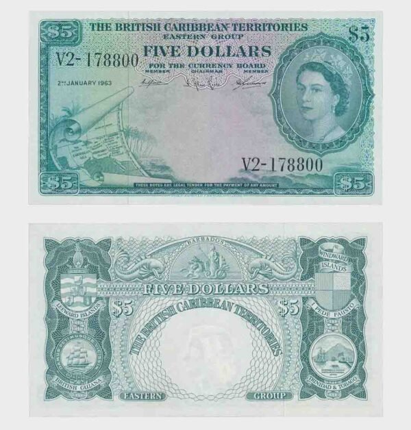 1963 - 5 Dollars
