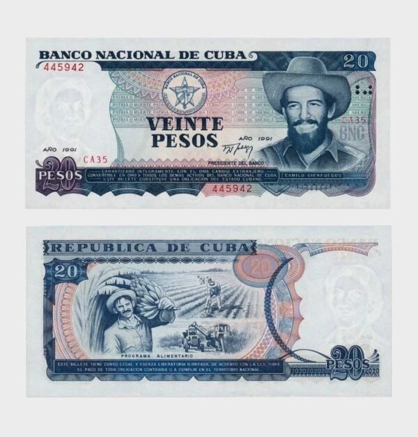 1991 - 20 Pesos