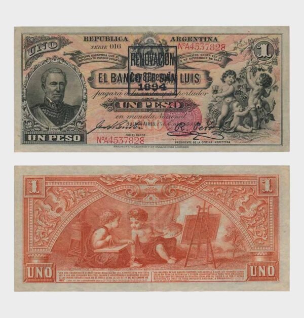 1894 - 1 Peso