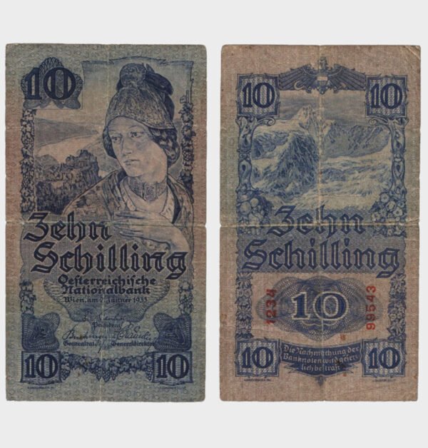 1933 - 10 Schilling