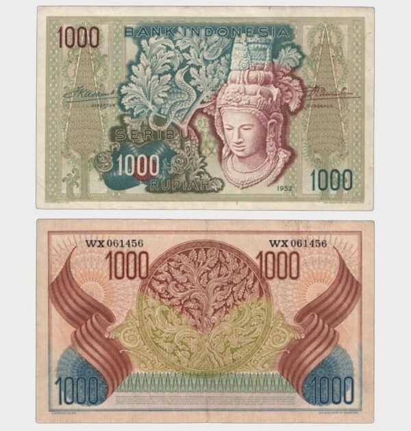1952 - 1000 Rupiah