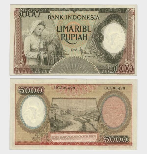 1958 - 5000 Rupiah