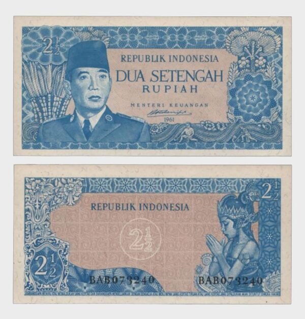 1961 - 2.50 Rupiah