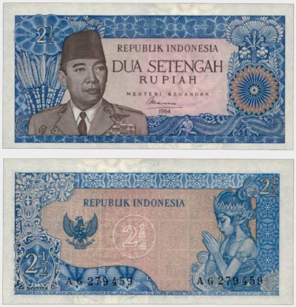 1964 - 2.50 Rupiah