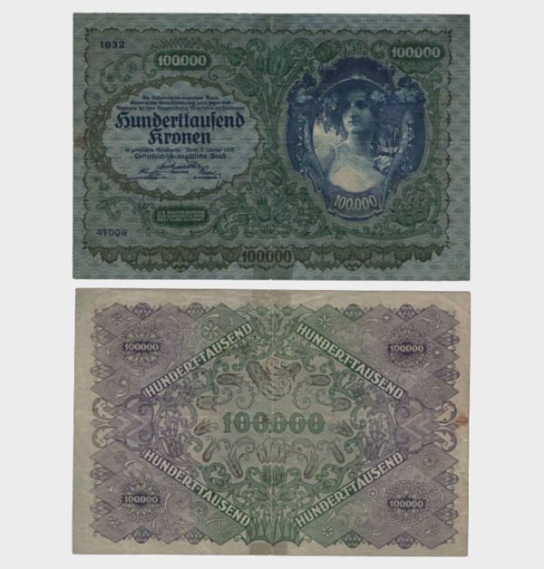 1922 - 100.000 Kronen