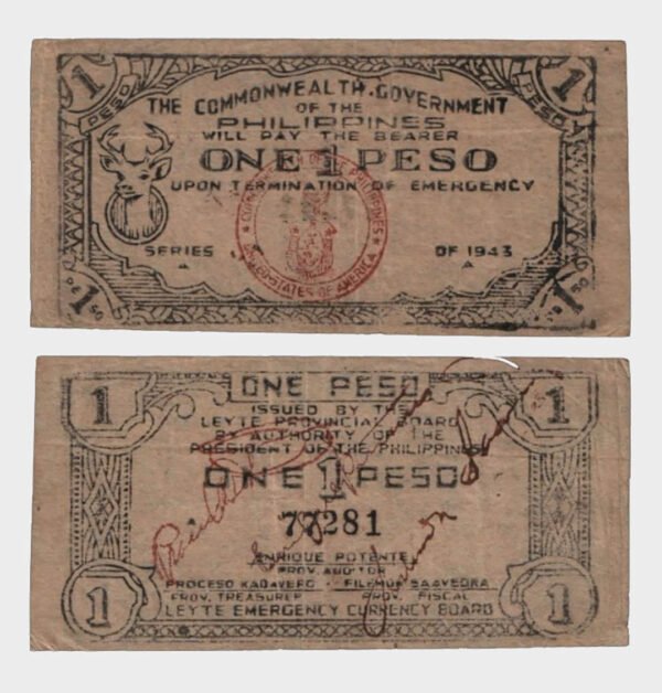 1943 - 1 Peso