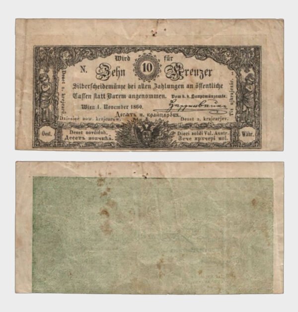 1860 - 10 Kreuzer