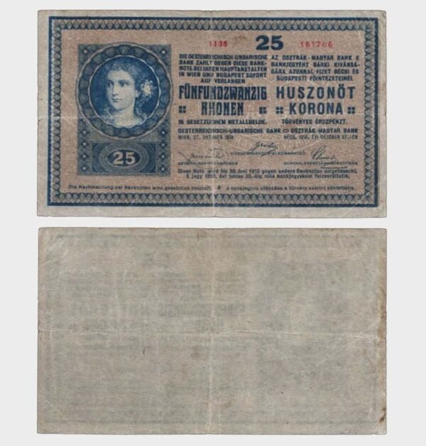 1918 - 25 Kronen