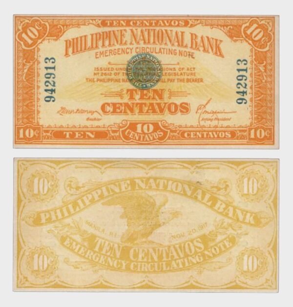 1917 - 10 Centavos