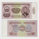 1966 - 25 Tugrik