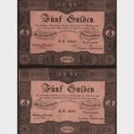 1833 - 5 Gulden - FORMULAR