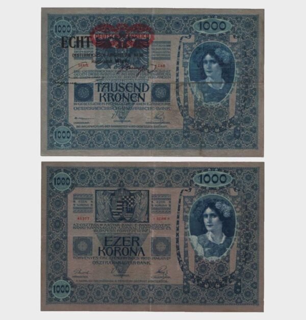 1902 (1919) - 1000 Kronen