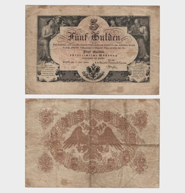 1866 - 5 Gulden