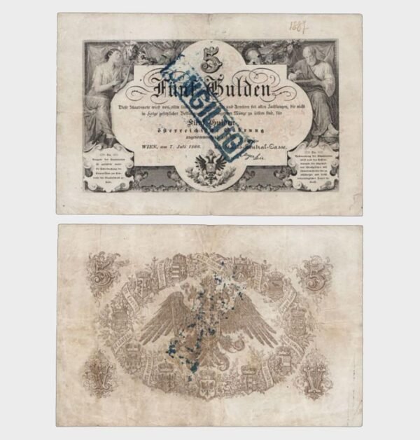 1866 - 5 Gulden