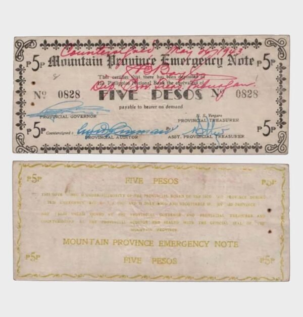 1942 - 5 Pesos