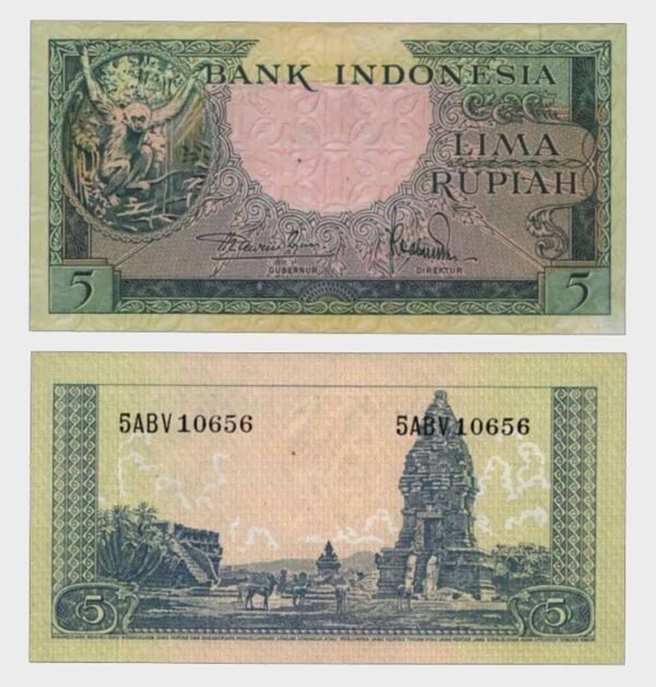 1957 - 5 Rupiah