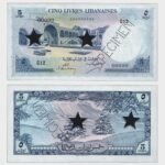 1952 - 5 Livres - SPECIMEN