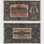 1923 - 1000 Korona / 8 Filler