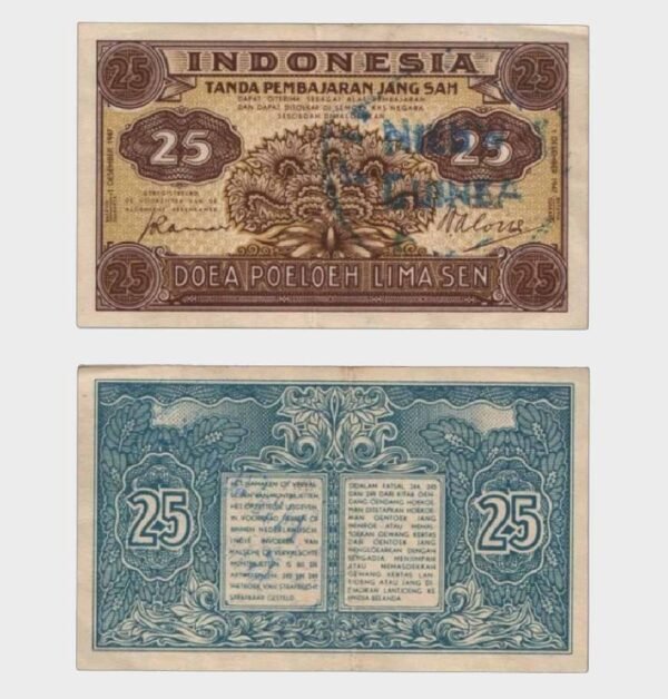 1947 - 25 Sen - NEW GUINEA