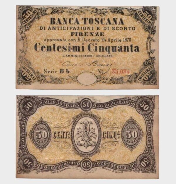 1870 - 50 Centesimi