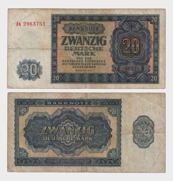 1955 - 20 Mark - Replacement