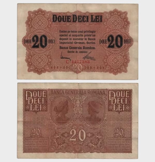 1917 - 20 Lei