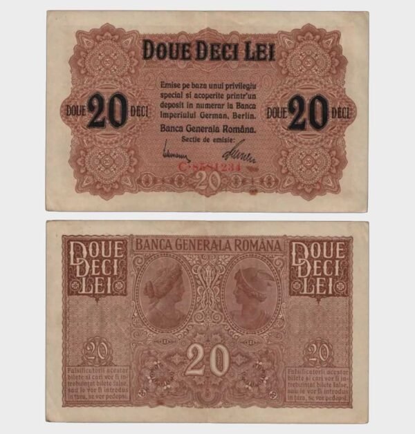 1917 - 20 Lei