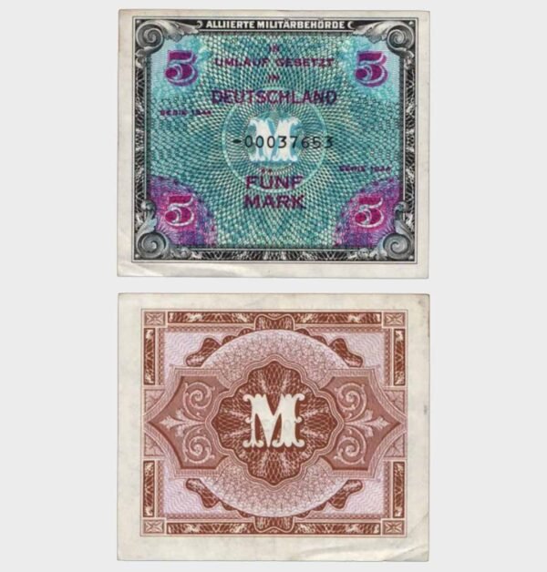 1944 - 5 Mark - Replacement